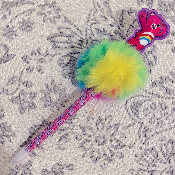 Care Bears Journal w/ Cheer Bear Pom Pom Pen - Picture 3 of 4